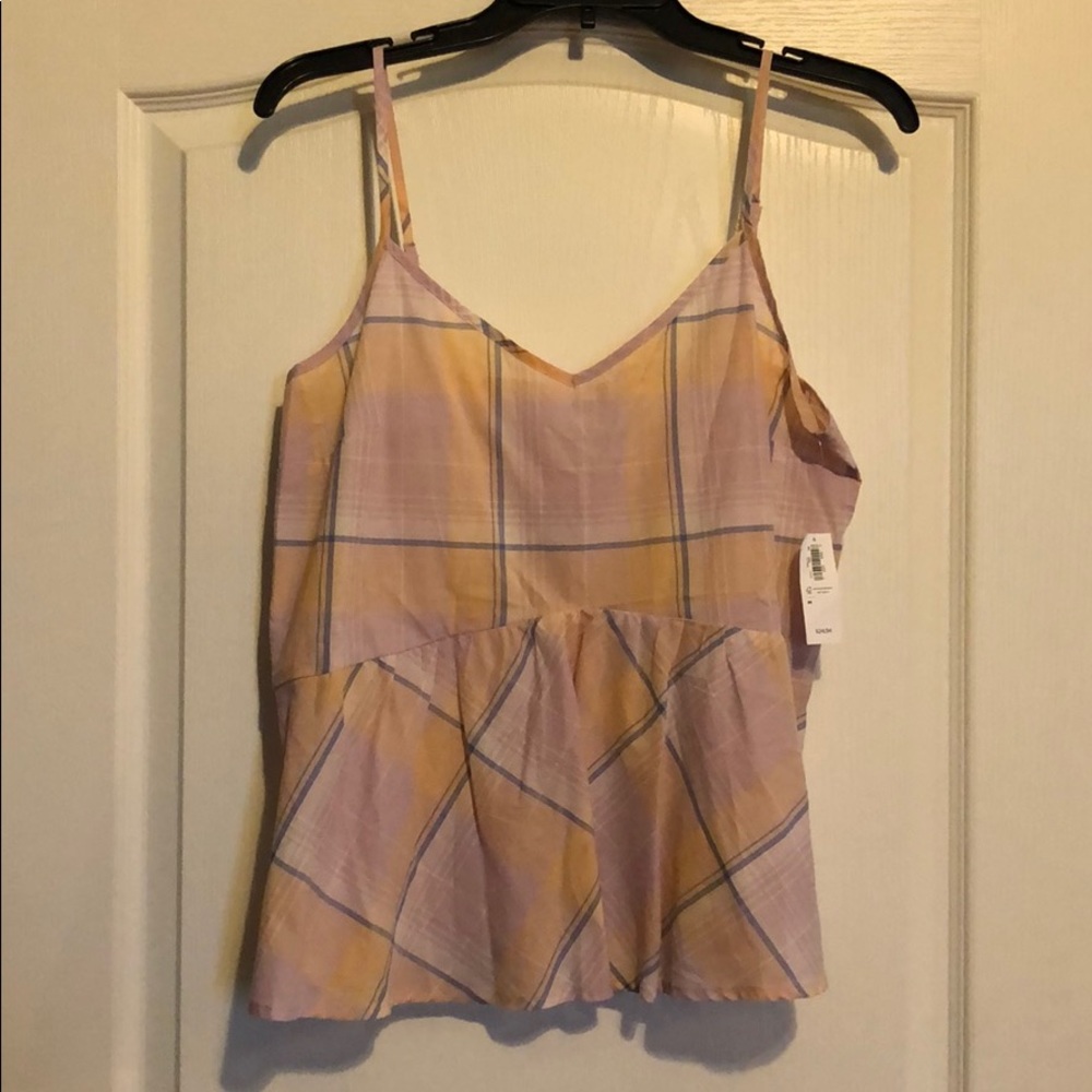 Summer skinny strap shirt